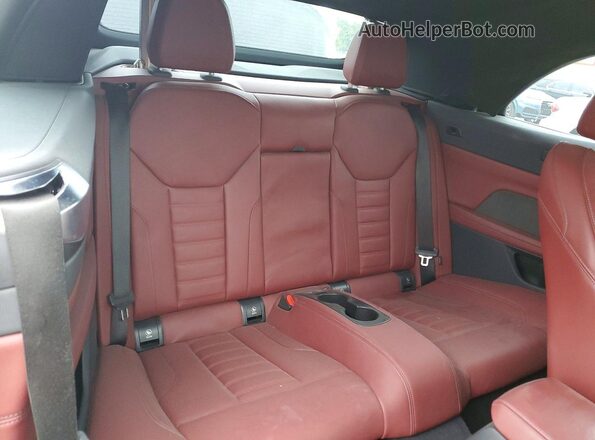 WBA23AT05RCN14372 2024 BMW 4 SERIES Charcoal Rear seats view