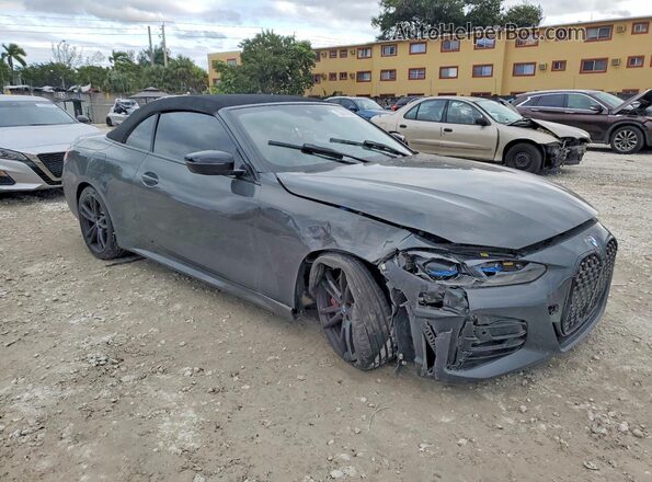 WBA23AT05RCN14372 2024 BMW 4 SERIES Charcoal Front right