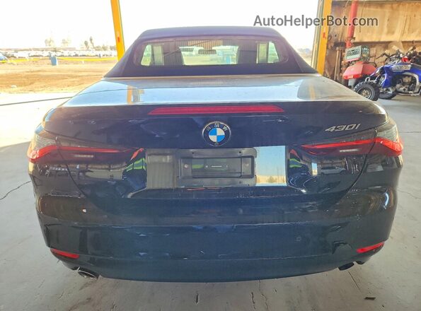WBA23AT05RCP48639 2024 BMW 4 SERIES Black Հետևի տեսք