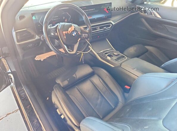 WBA23AT05RCP48639 2024 BMW 4 SERIES Black Առջևի վահանակի տեսք