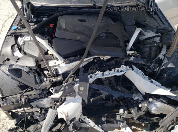 WBA23AT07NCJ63992 2022 BMW 4 SERIES White Rear interior view