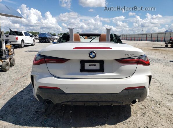 WBA23AT07NCJ63992 2022 BMW 4 SERIES White Rear view
