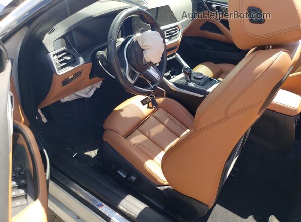 WBA23AT07NCJ63992 2022 BMW 4 SERIES White Dashboard view