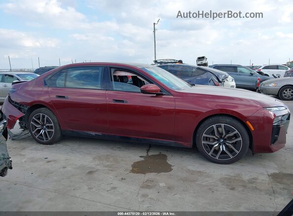 WBA23EH01SCU60395 2025 BMW 7 SERIES Maroon 