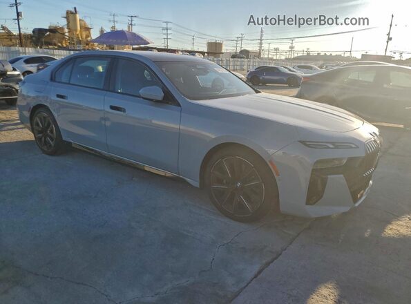 WBA23EH08RCS72614 2024 BMW 7 SERIES Серый Передняя правая четверть