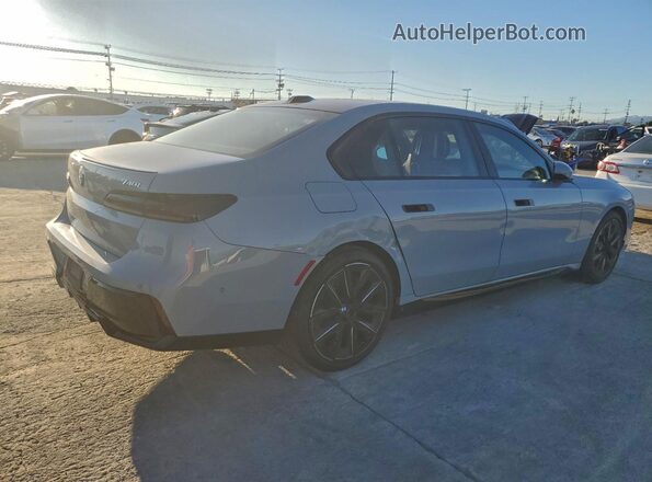 WBA23EH08RCS72614 2024 BMW 7 SERIES Серый Задняя правая четверть