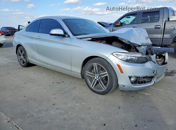 WBA2F9C33H7A40271 2017 BMW 2 SERIES Silver Передня права чверть