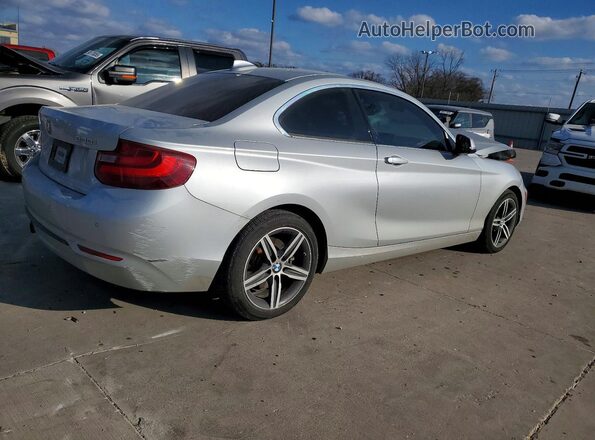 WBA2F9C33H7A40271 2017 BMW 2 SERIES Silver Задня права чверть