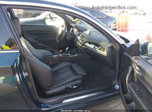 WBA2F9C54HV664171 2017 BMW 2 SERIES Blue წინა სალონის ხედი
