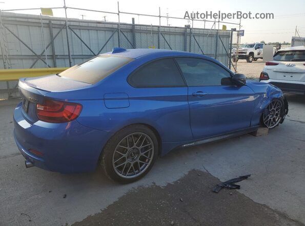 WBA2G3C31HV986663 2017 BMW M2 Blue Rear right