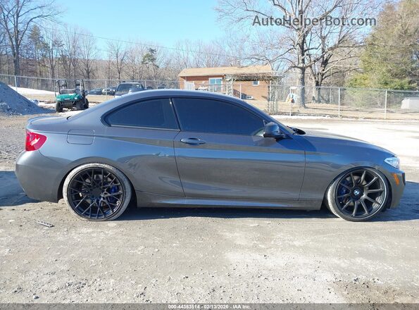 WBA2G3C36H7A25421 2017 BMW M2 Gray 360 interior view