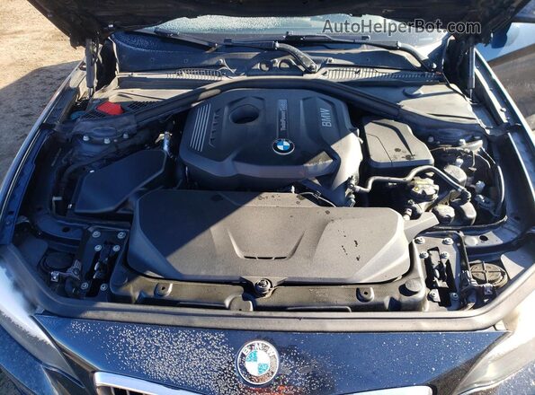 WBA2H9C33H7A25859 2017 BMW 2 SERIES Синий Вид задней части салона