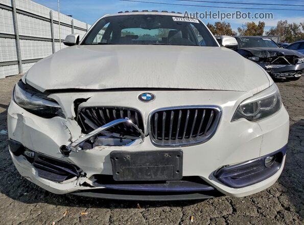 WBA2J1C58KVD10034 2019 BMW 2 SERIES White Դիմացի տեսք