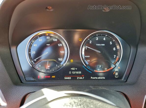 WBA2J1C58KVD10034 2019 BMW 2 SERIES White Սարքավորումների վահանակի տեսք