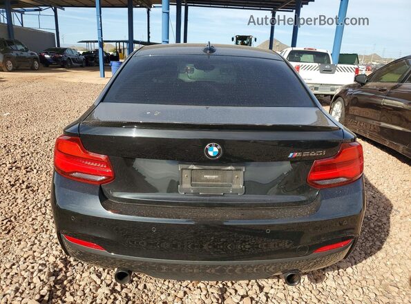 WBA2J5C57JVC07161 2018 BMW M2 Black Rear view