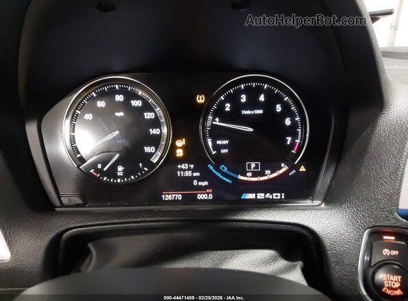 WBA2J7C50JVD60850 2018 BMW M2 Yellow Вид задніх сидінь