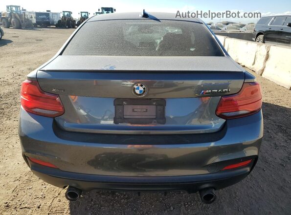 WBA2J7C55JVD60598 2018 BMW M2 Gray უკანა ხედი