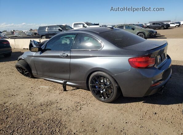 WBA2J7C55JVD60598 2018 BMW M2 Gray უკანა მარცხენა
