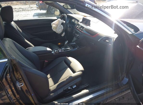 WBA2K1C50JVD41094 2018 BMW 2 SERIES Black Vista interior delantera