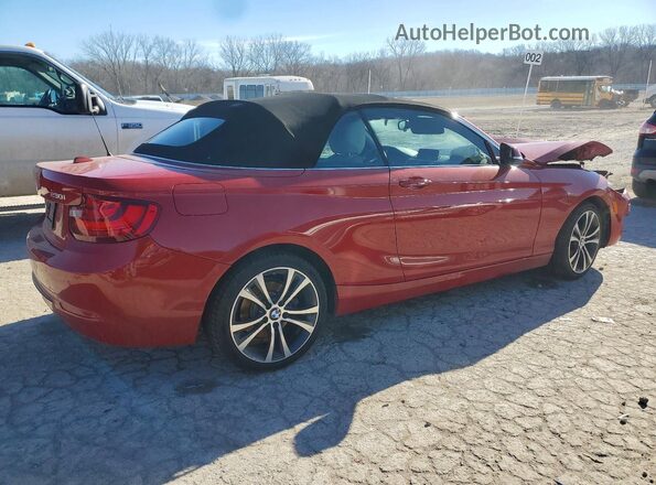 WBA2K9C3XH7A26265 2017 BMW 2 SERIES Red Tył prawy