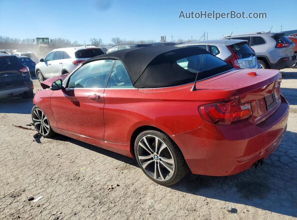 WBA2K9C3XH7A26265 2017 BMW 2 SERIES Red Tył lewy