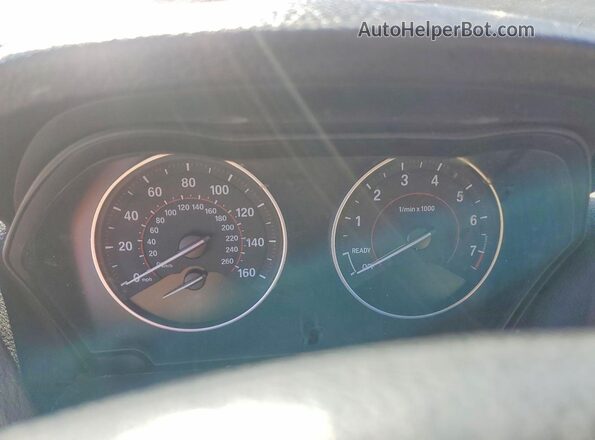 WBA2K9C3XH7A26265 2017 BMW 2 SERIES Red Widok zestawu wskaźników