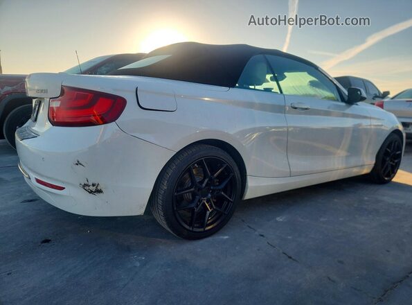 WBA2K9C53HV646949 2017 BMW 2 SERIES Белый Задняя правая четверть