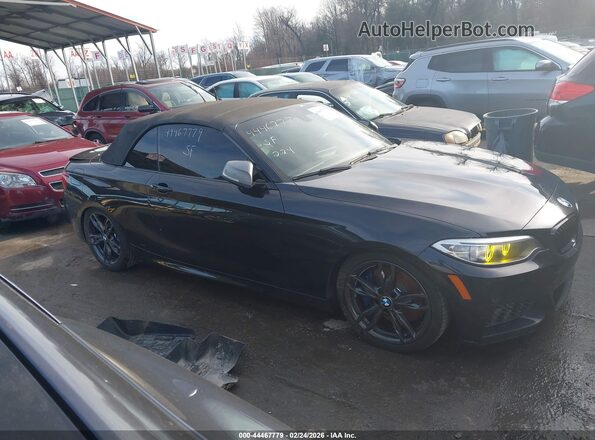 WBA2L1C52HV668648 2017 BMW M2 Black Widok wnętrza 360 stopni