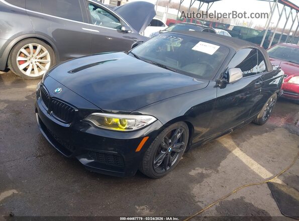 WBA2L1C52HV668648 2017 BMW M2 Black Przód lewy