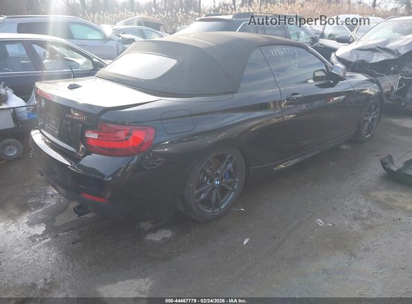 WBA2L1C52HV668648 2017 BMW M2 Black Tył prawy