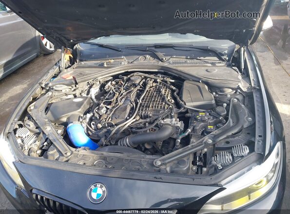 WBA2L1C52HV668648 2017 BMW M2 Black Widok z tyłu
