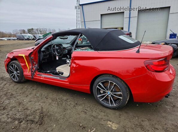 WBA2M7C01M7H92352 2021 BMW 2 SERIES Red Trasero izquierdo