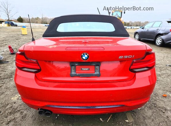 WBA2M7C01M7H92352 2021 BMW 2 SERIES Red Vista trasera