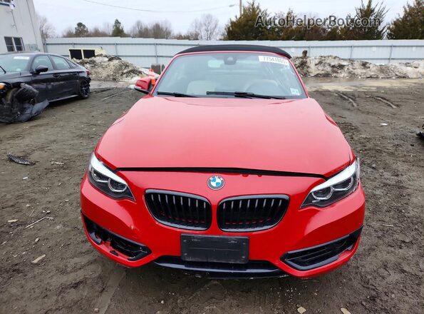 WBA2M7C01M7H92352 2021 BMW 2 SERIES Red Vista frontal