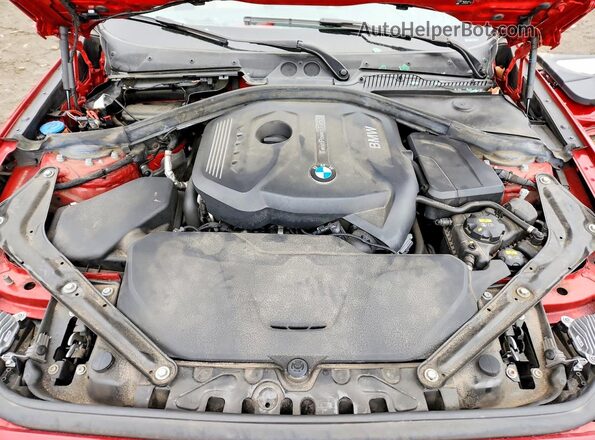 WBA2M7C01M7H92352 2021 BMW 2 SERIES Red Vista interior trasera