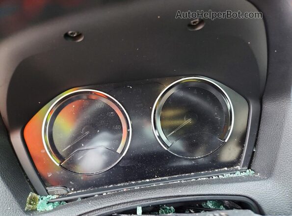 WBA2M7C01M7H92352 2021 BMW 2 SERIES Red Vista del cuadro de instrumentos