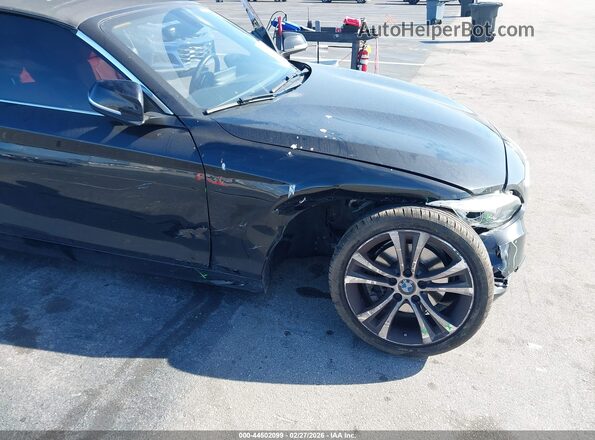 WBA2M7C56JVD51464 2018 BMW 2 SERIES Black Vista frontal