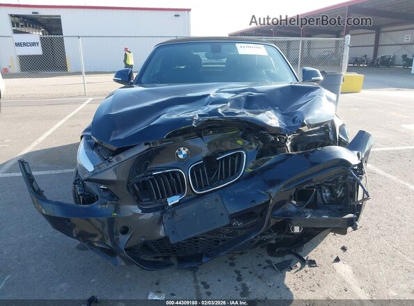 WBA2M7C5XJVD51807 2018 BMW 2 SERIES Black Widok wnętrza z tyłu