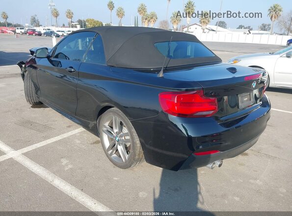 WBA2M7C5XJVD51807 2018 BMW 2 SERIES Black Tył lewy