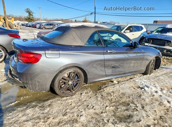 WBA2N1C03M7J26794 2021 BMW M2 Gray Trasero derecho