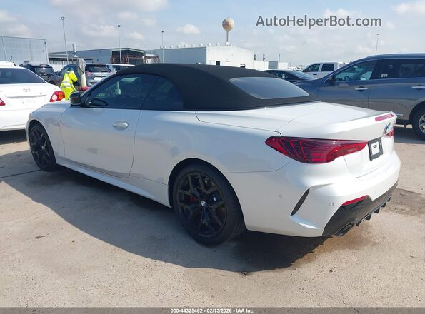 WBA33DB01TCW45698 2026 BMW 4 SERIES White უკანა მარცხენა