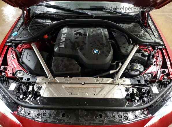 WBA33FB0XSFU54838 2025 BMW 4 SERIES Red Widok wnętrza z tyłu