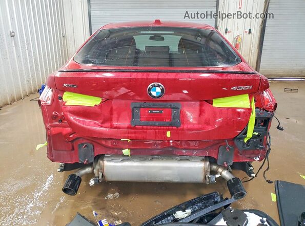 WBA33FB0XSFU54838 2025 BMW 4 SERIES Red Widok z tyłu
