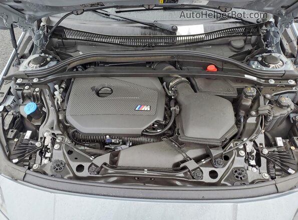 WBA33GG04S7S14869 2025 BMW M2 Blue უკანა სალონის ხედი