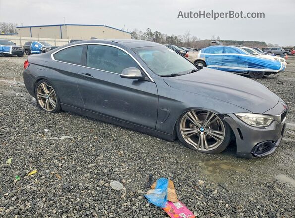 WBA3N7C57GK225977 2016 BMW 4 SERIES Charcoal Przód prawy