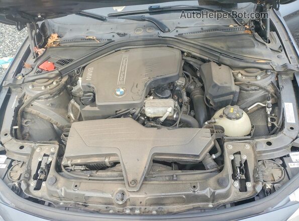 WBA3N7C57GK225977 2016 BMW 4 SERIES Charcoal Widok wnętrza z tyłu