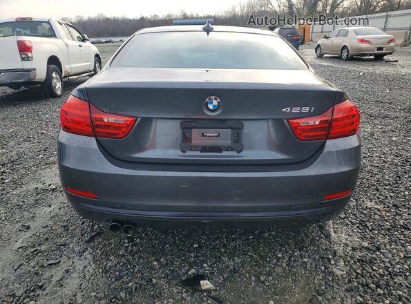WBA3N7C57GK225977 2016 BMW 4 SERIES Charcoal Widok z tyłu