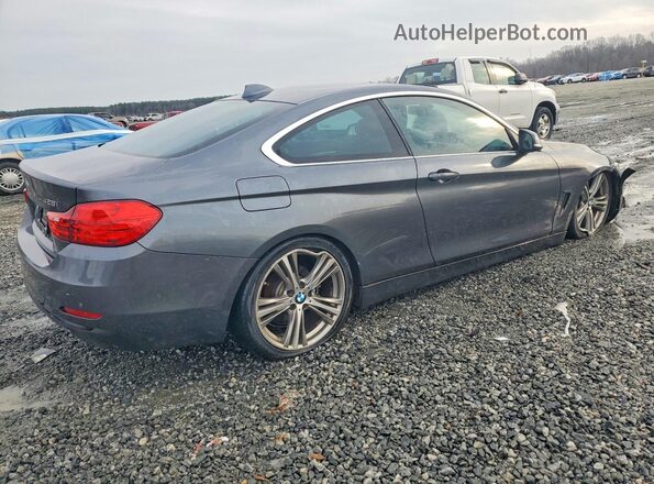 WBA3N7C57GK225977 2016 BMW 4 SERIES Charcoal Tył prawy