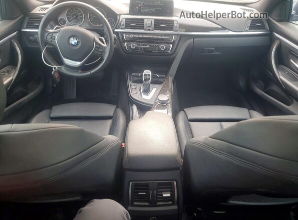 WBA3N7C57GK225977 2016 BMW 4 SERIES Charcoal Widok deski rozdzielczej