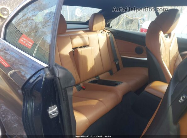WBA3T1C59GP823784 2016 BMW 4 SERIES Dark Blue Widok naklejki z numerem VIN